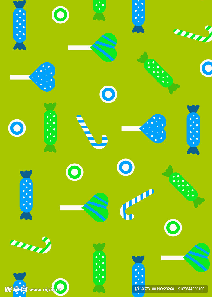 多彩实验室元素图案背景