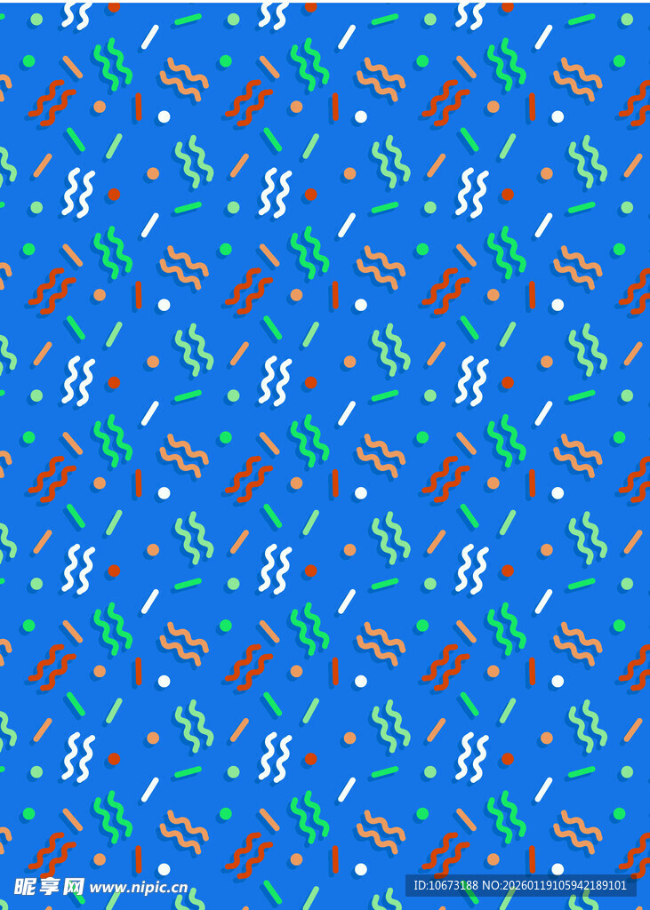 蓝色工具图案背景纹理