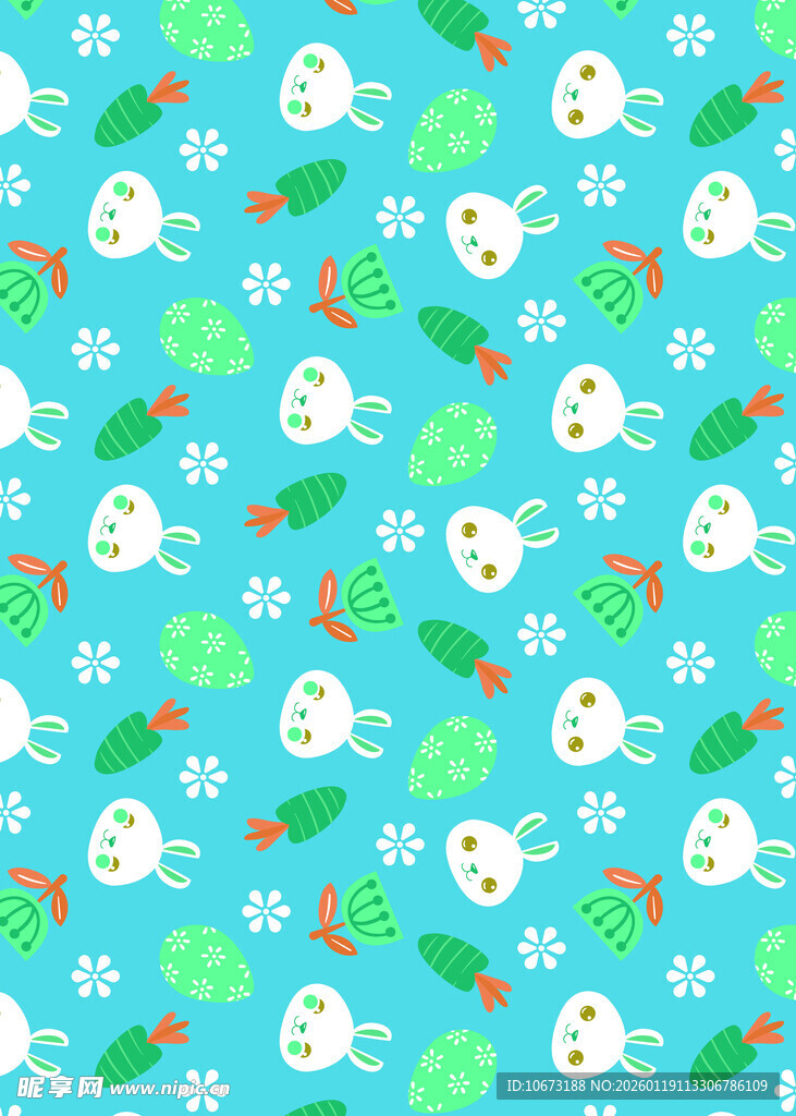 雪花雪人糖果圣诞图案