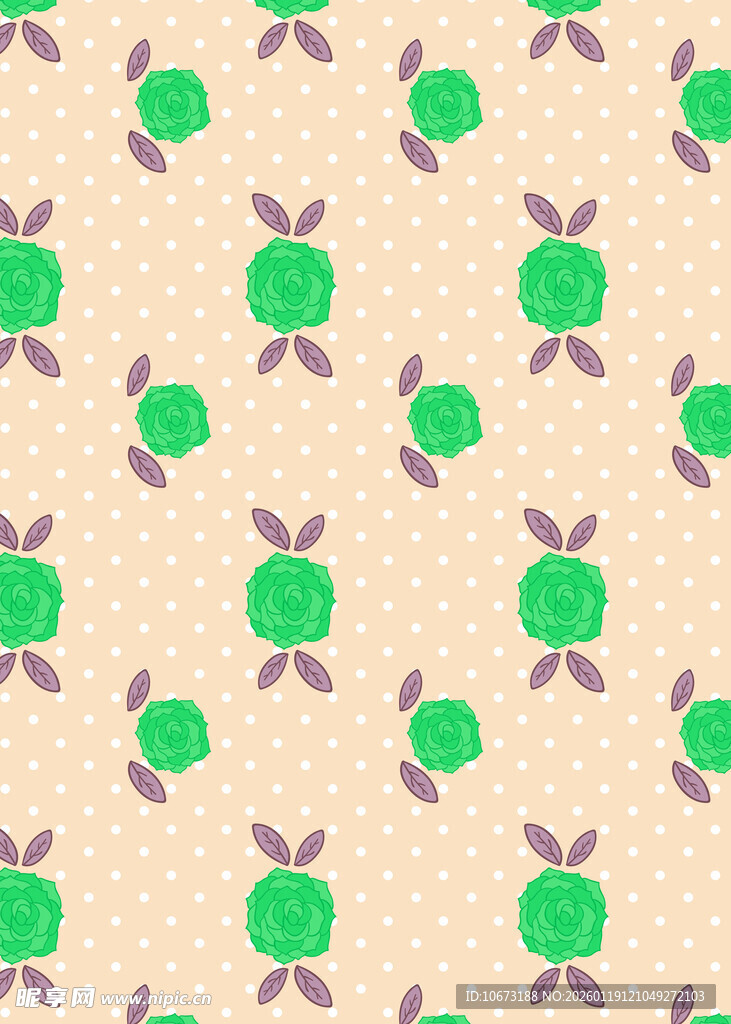 可爱乌龟图案背景纹理