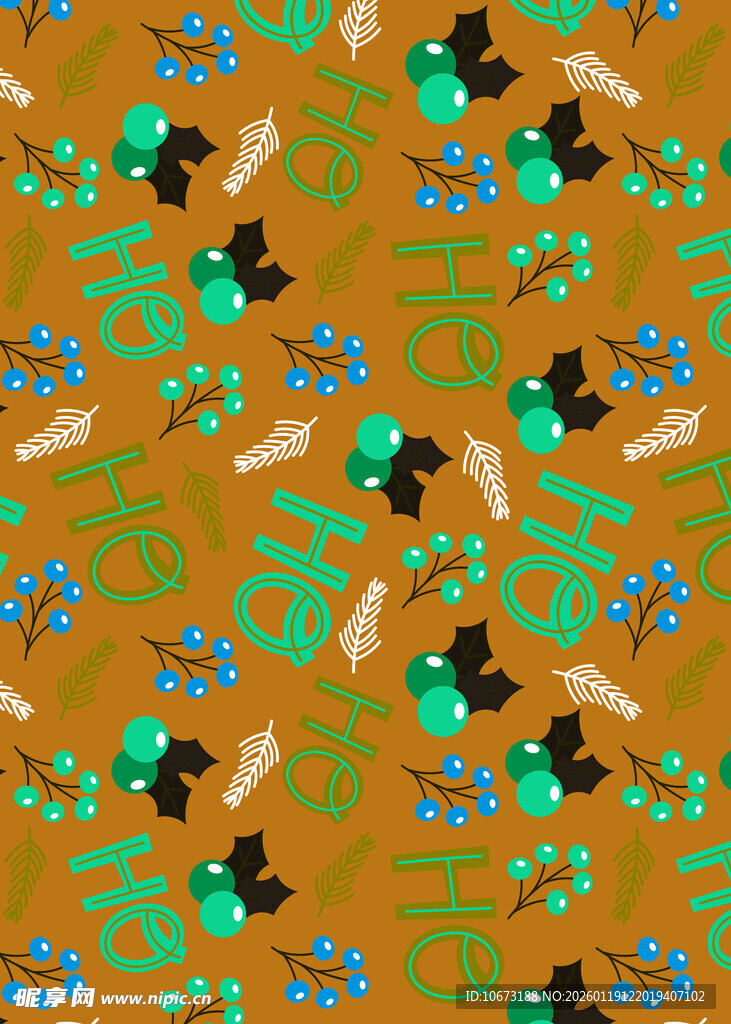 多彩几何图案无缝背景