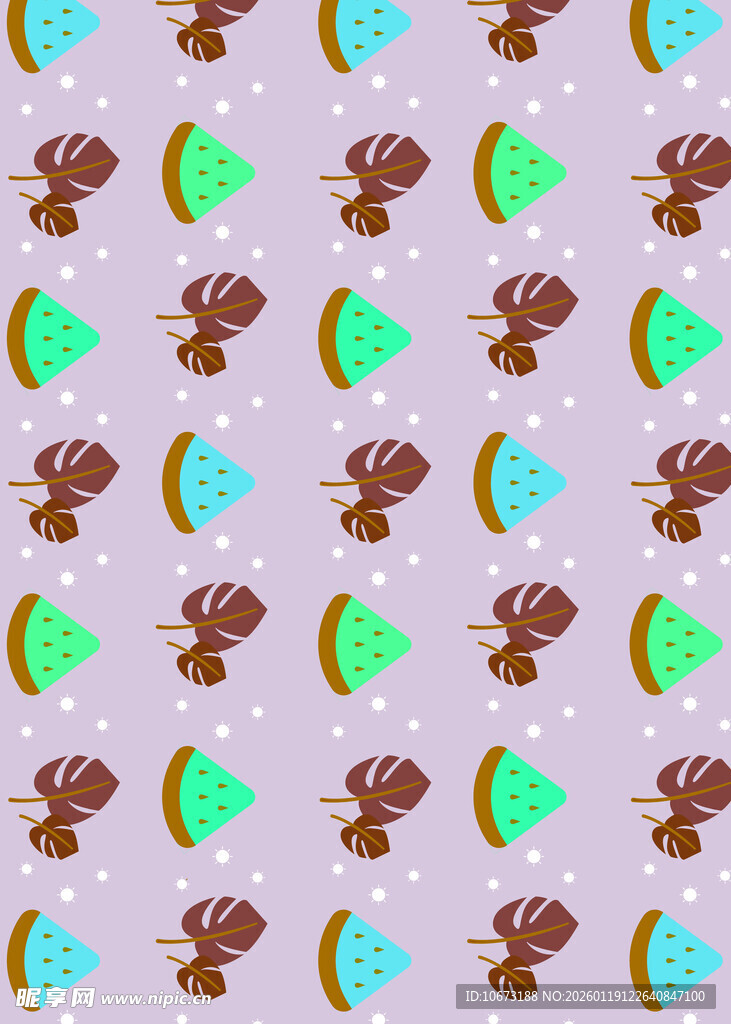 多彩冰淇淋图案背景