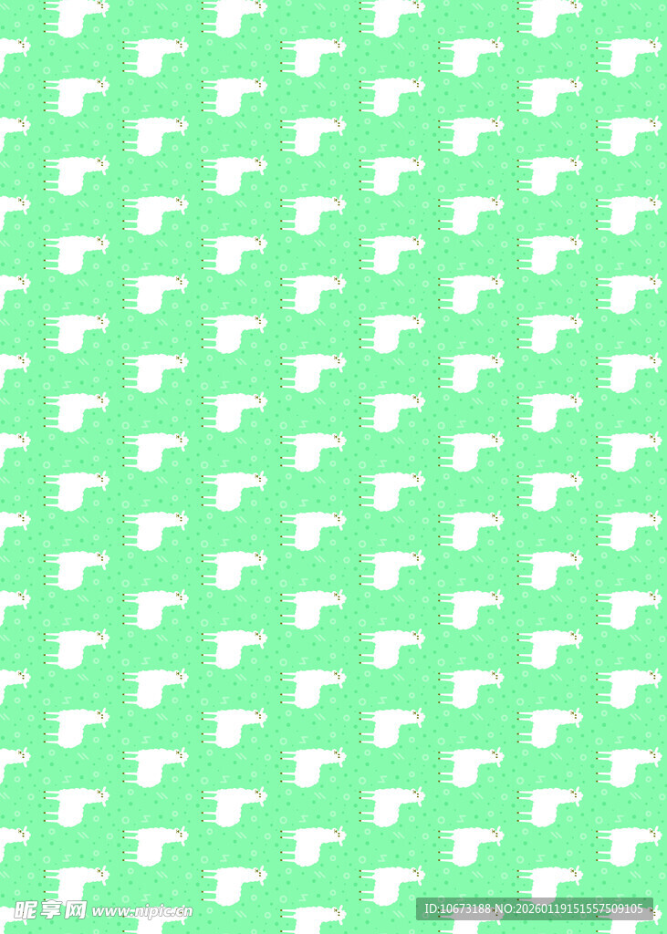 浅绿色带图案简约背景
