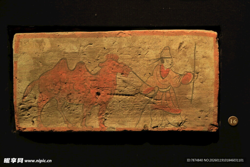 古代人物画像砖