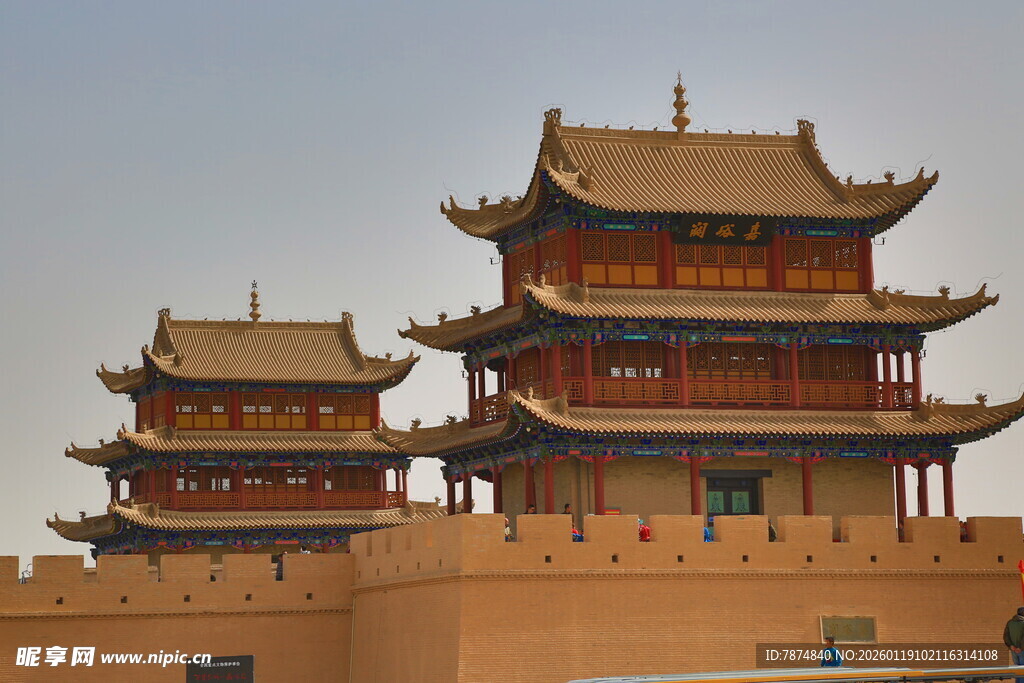 嘉峪关古建筑风貌