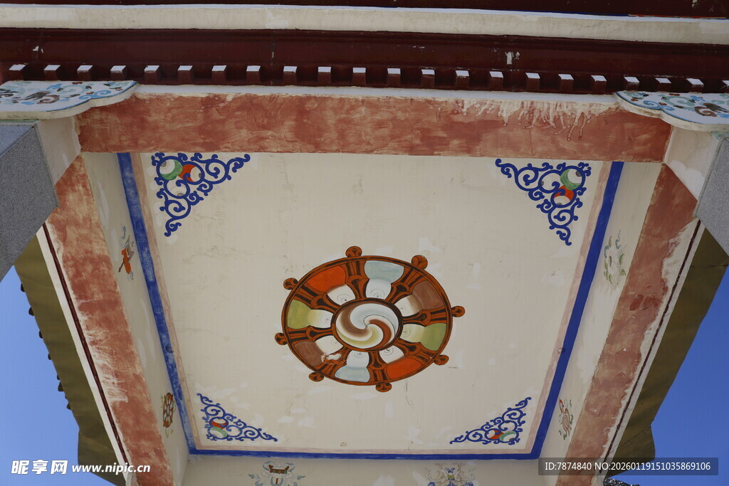 精美天花板装饰图案