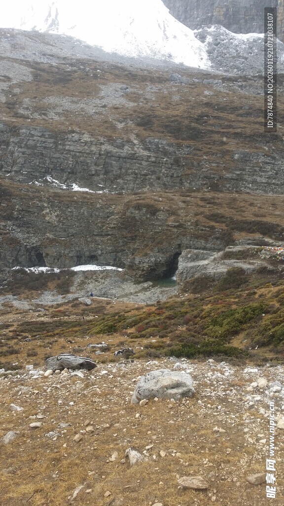 高山荒野地貌景观