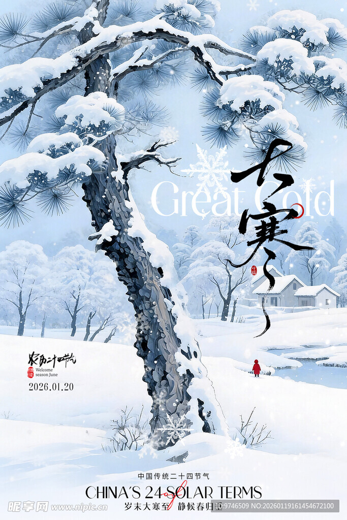 大寒海报