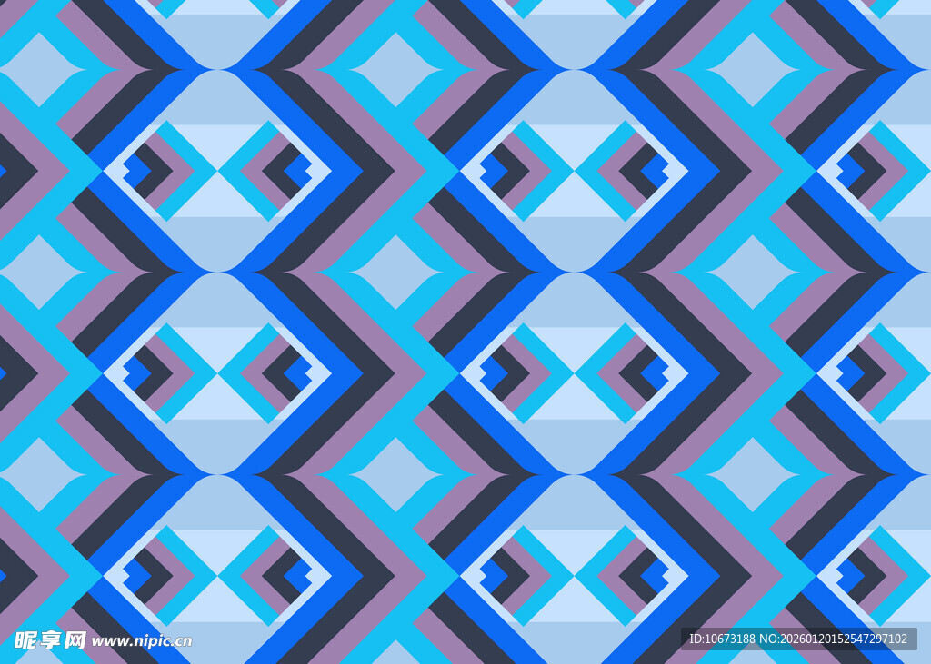 蓝紫色几何图案背景纹理