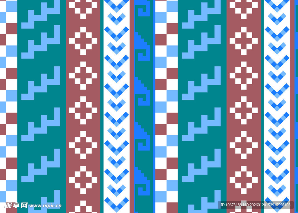 民族风几何图案纹理