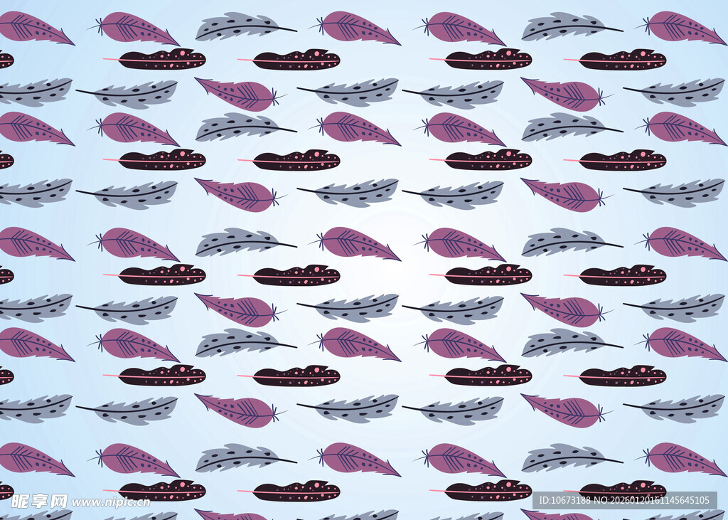 紫色飞鸟图案背景纹理