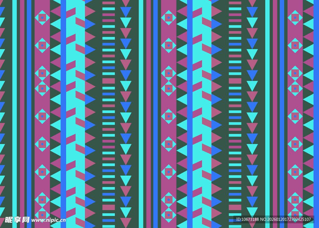 多彩几何条纹图案纹理
