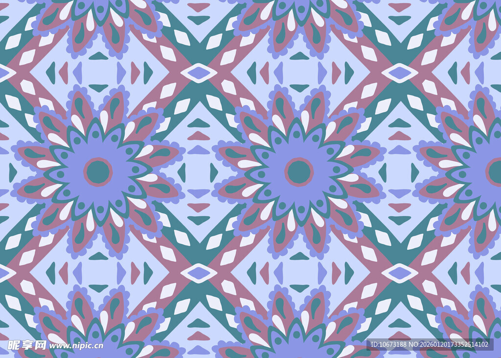 几何图案装饰纹理背景图