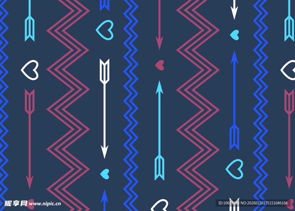 几何图案民族风背景