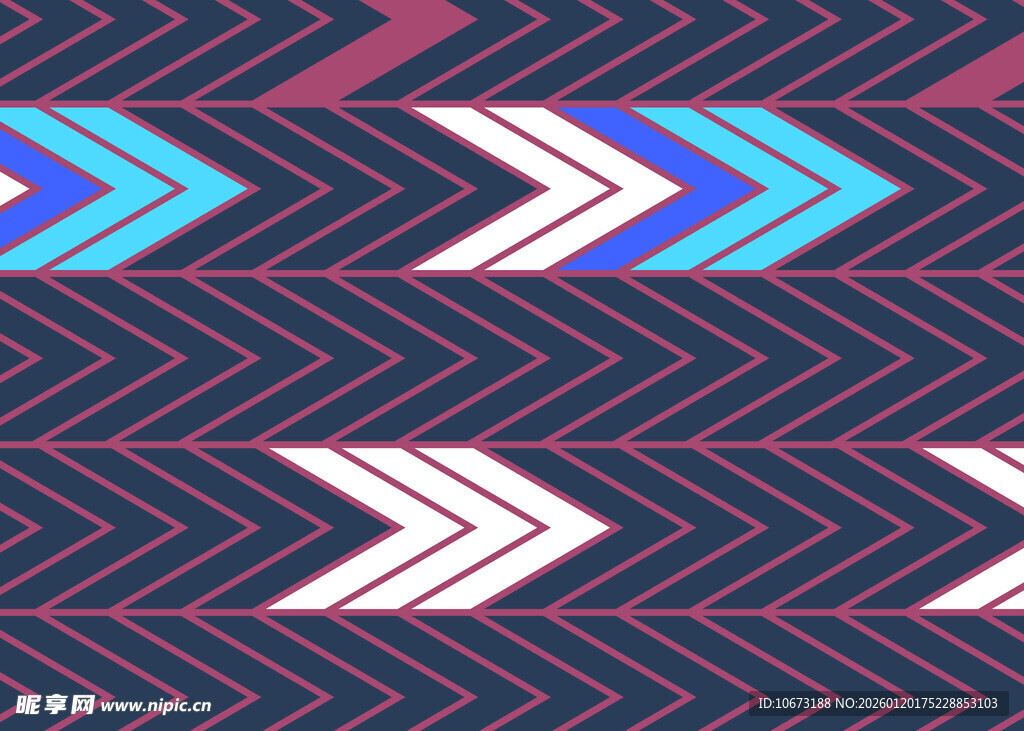 几何箭头图案纹理背景