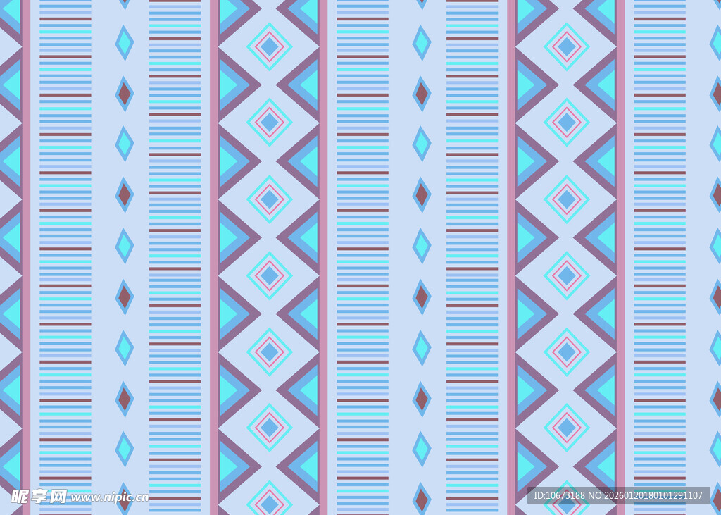 几何图案民族风条纹背景