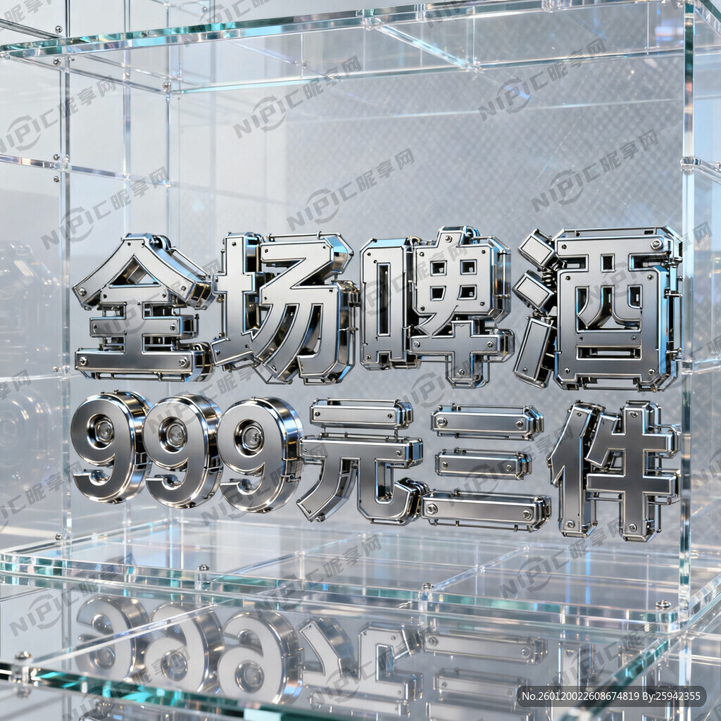 全场啤酒 999元三件