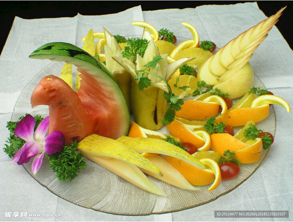 精美创意水果拼盘造型