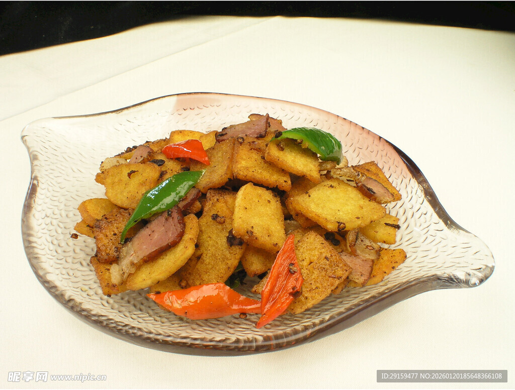 美味炒虾仁配多样食材