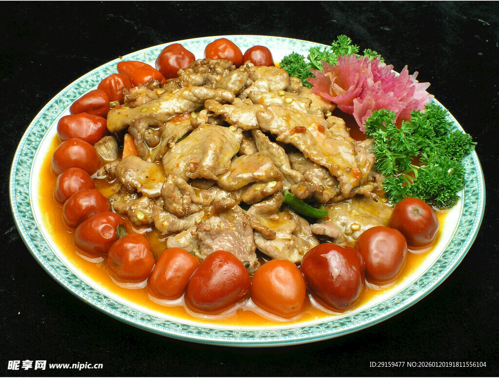 美味番茄炒肉片