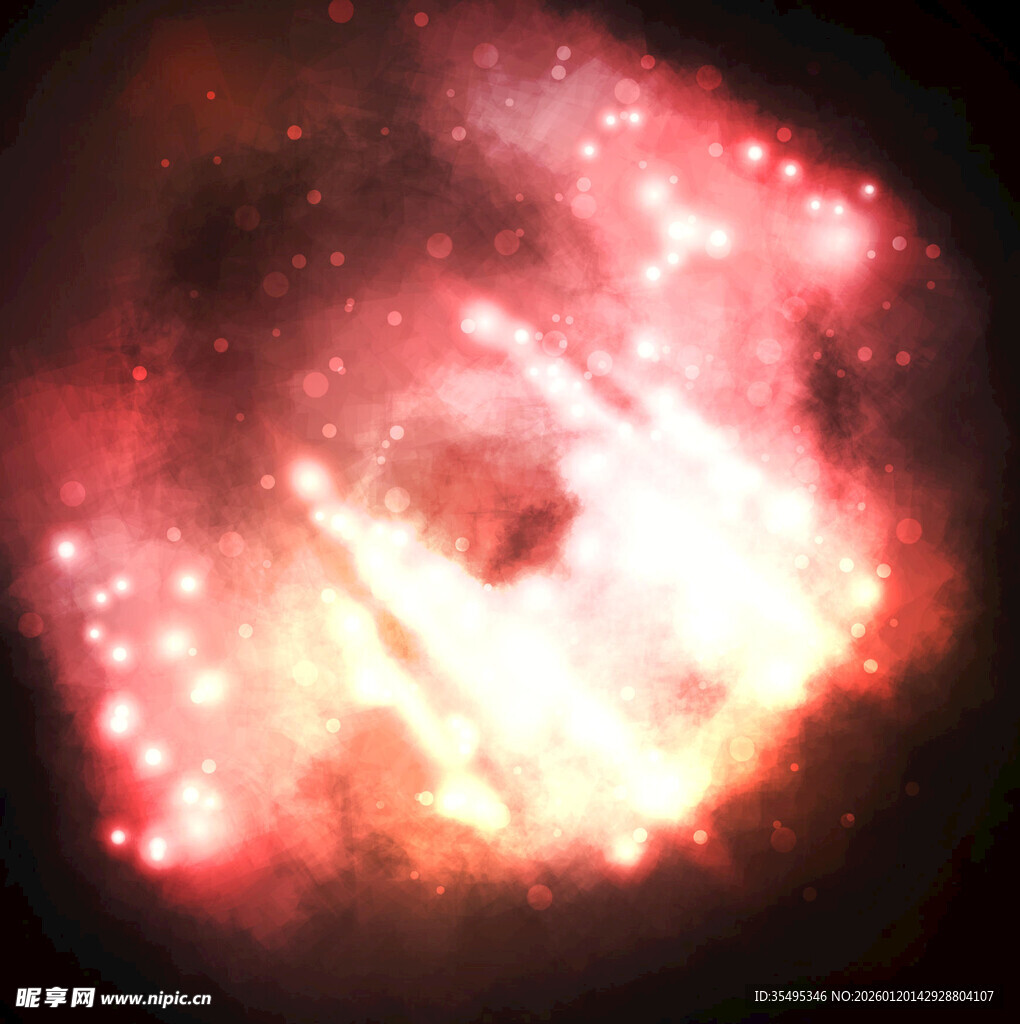 绚丽星云宇宙奇观