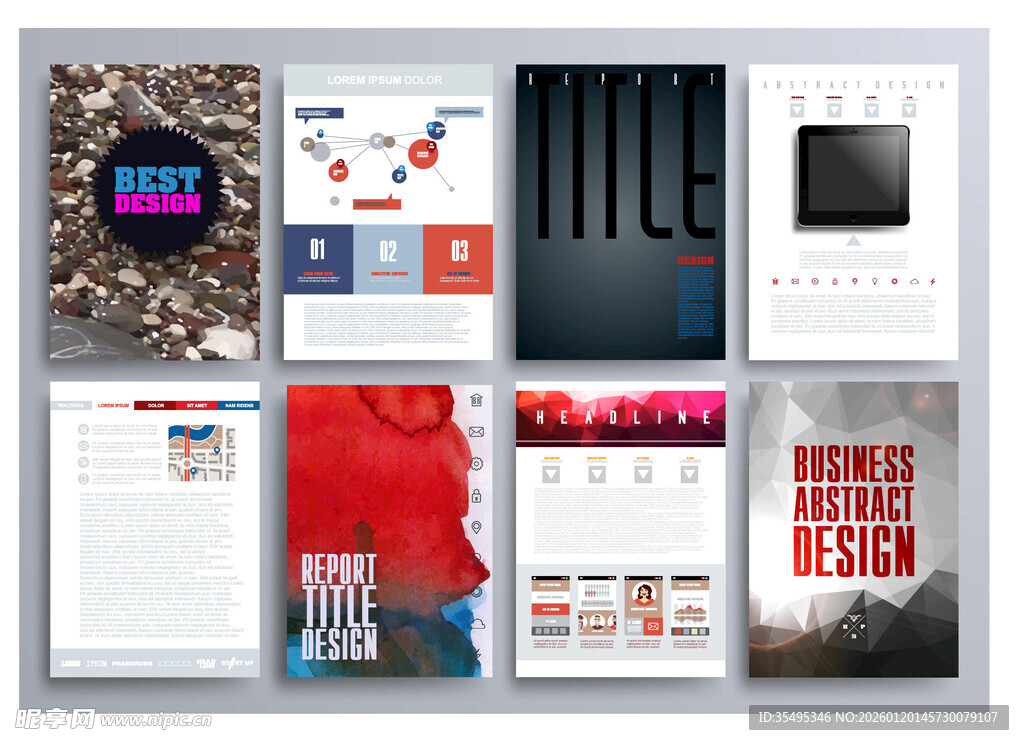 多样创意画册设计展示