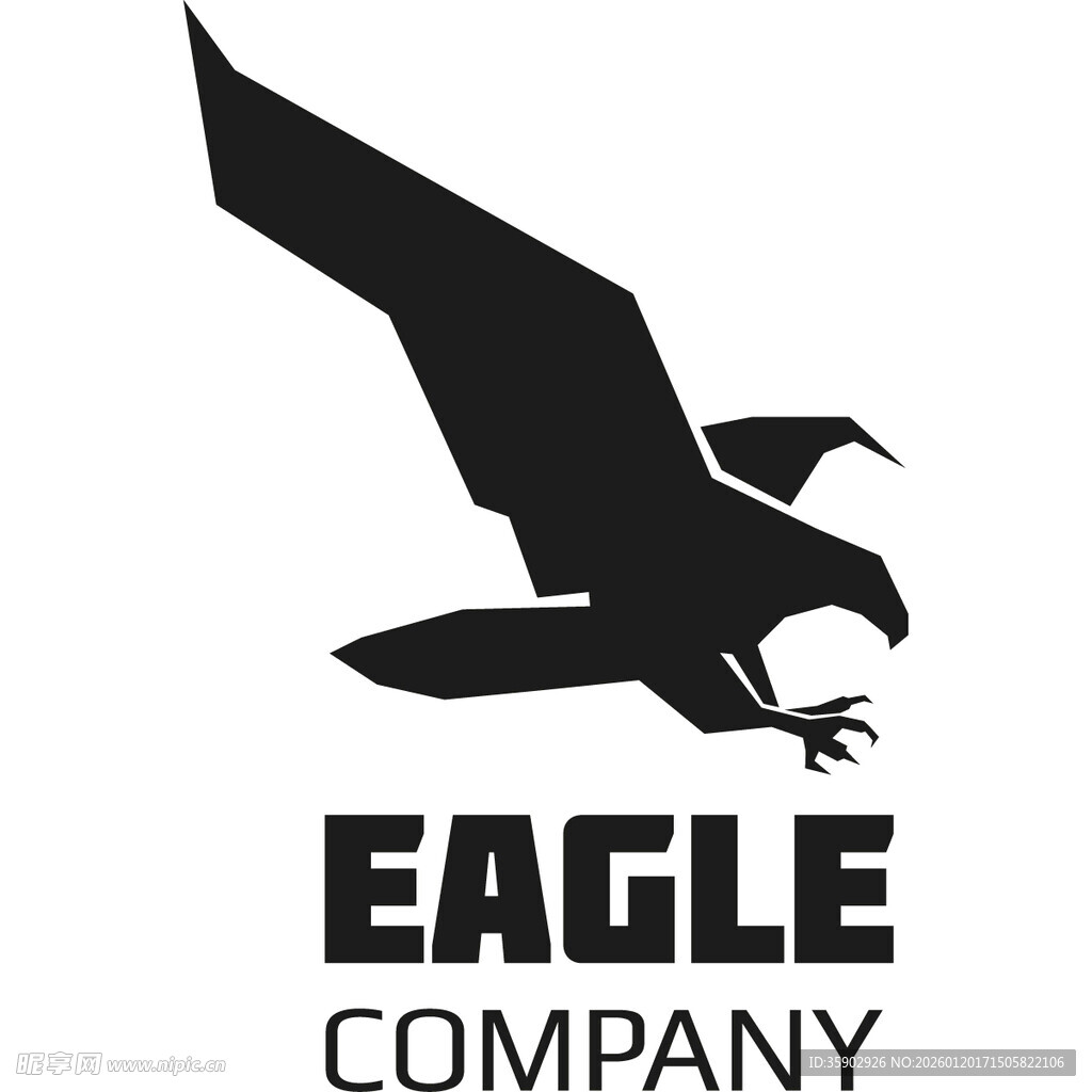 鹰公司标志设计