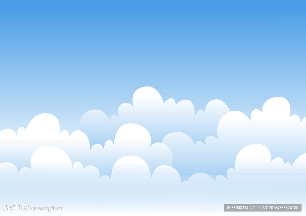 蓝天白云背景