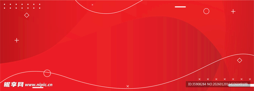 红色线条背景