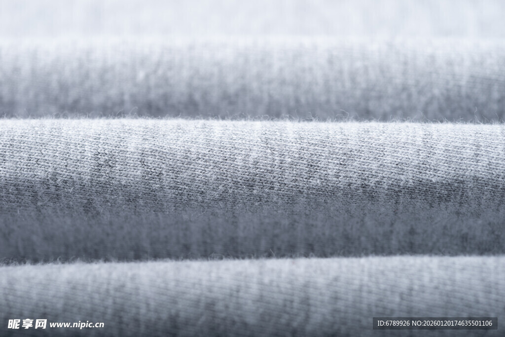 灰色布料纹理特写