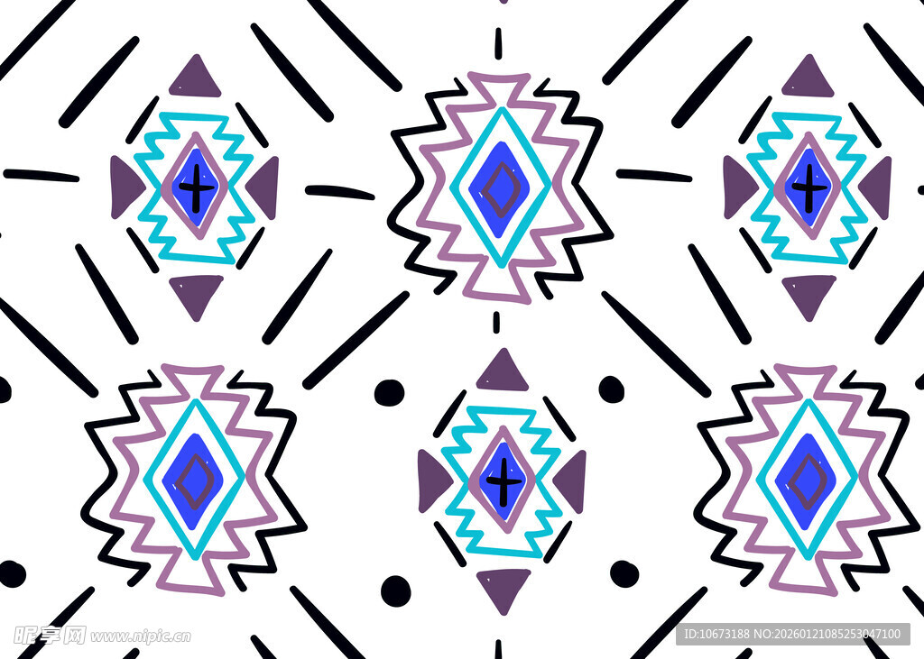 几何图案装饰元素设计