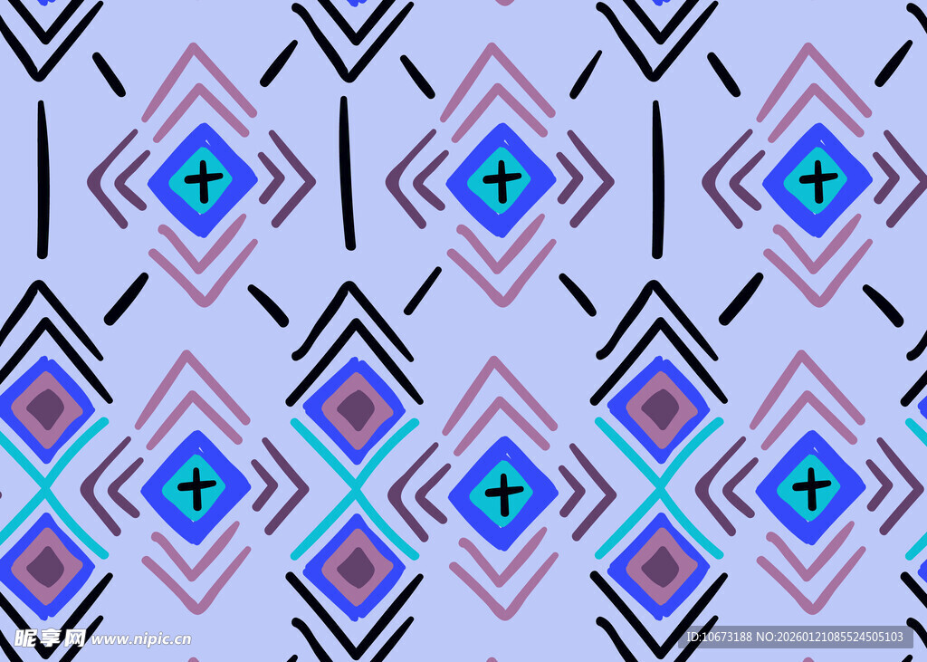 几何菱形渐变图案背景