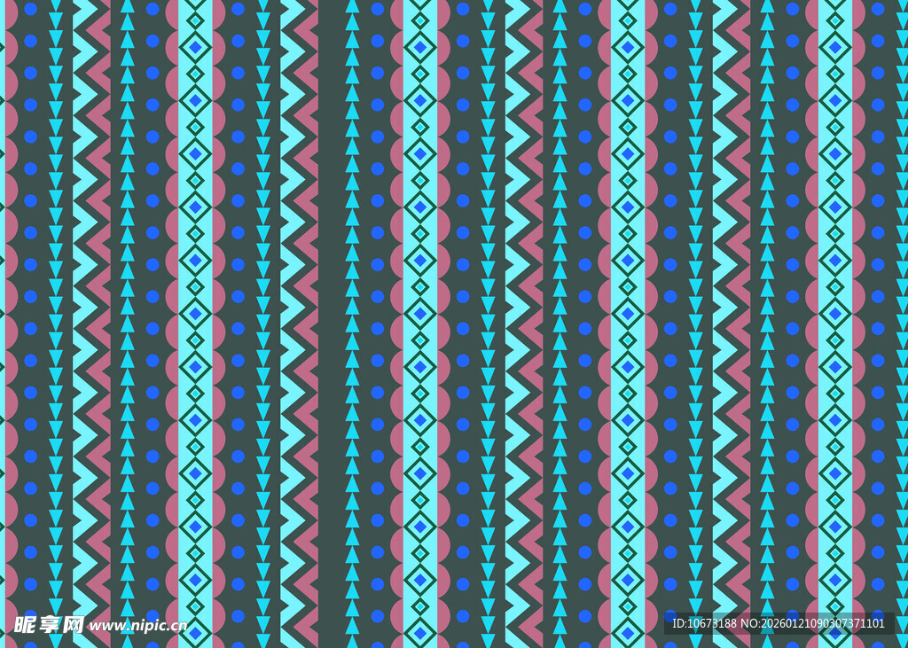 民族风条纹图案纹理