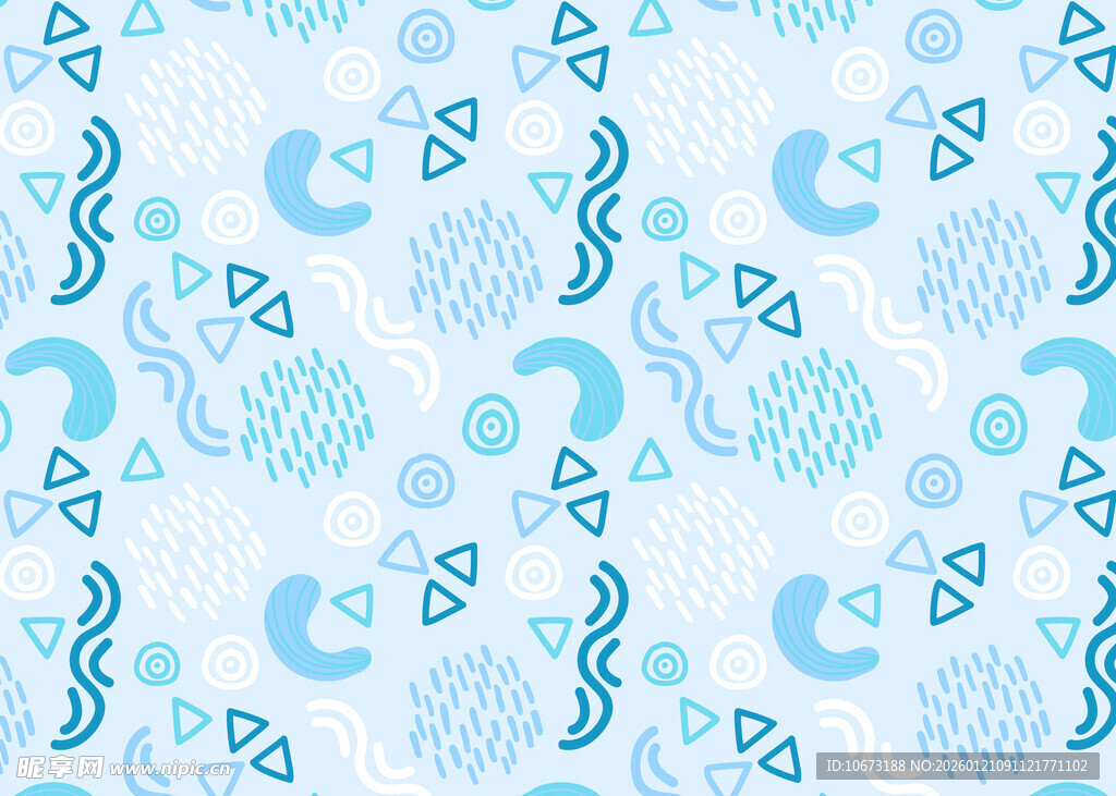海洋主题浅蓝色图案背景