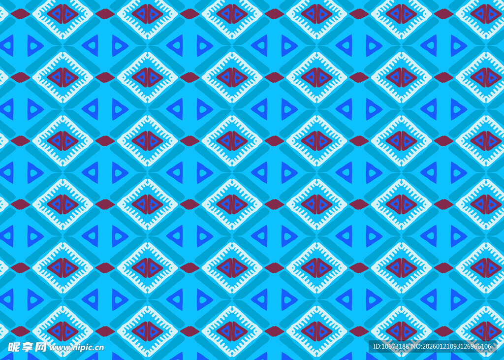 蓝紫色几何图案背景