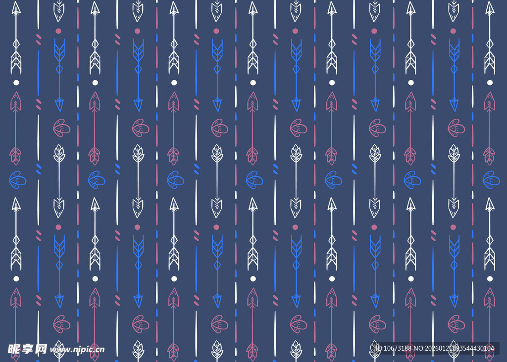 几何铁塔图案背景纹理