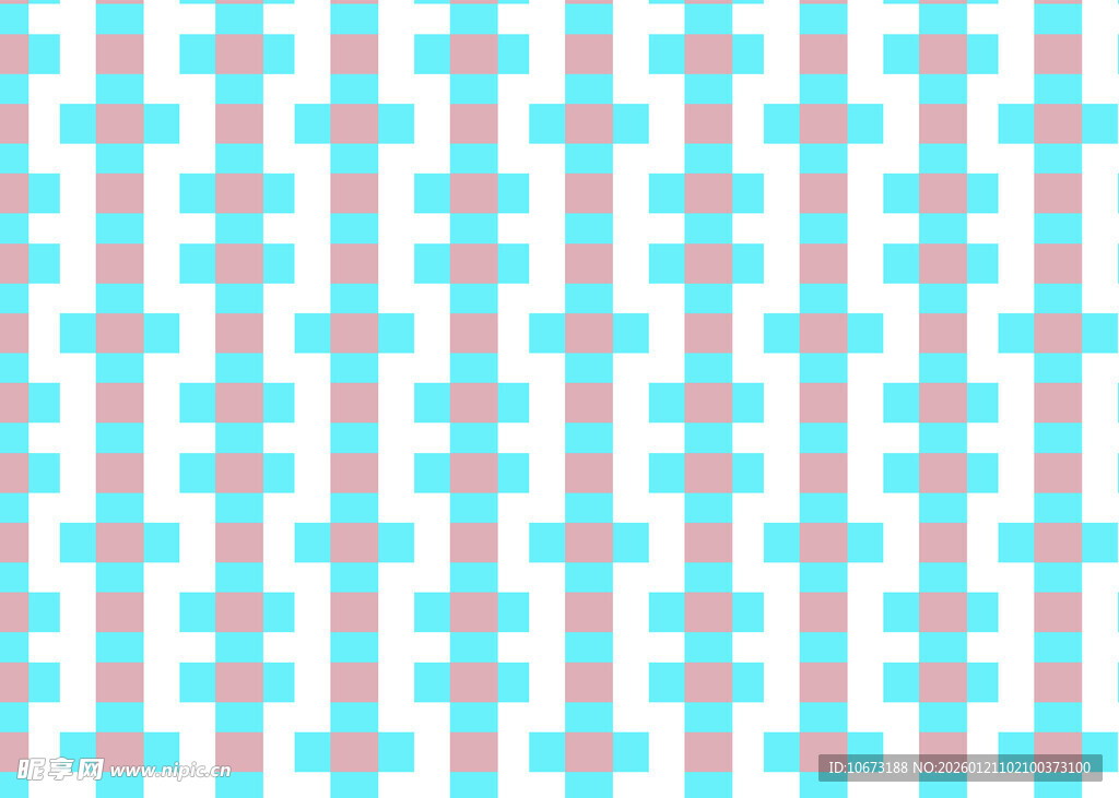 蓝粉几何图案背景纹理