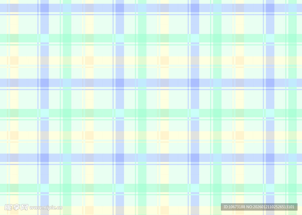 清新格子图案背景