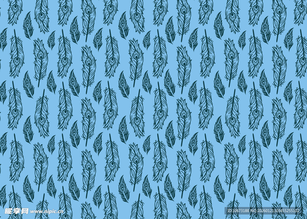 浅蓝色鱼鳞状纹理图案