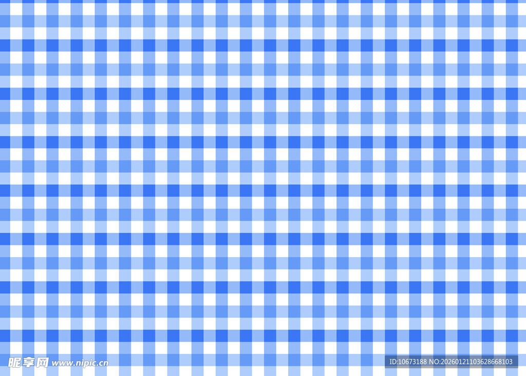 蓝白格子图案背景