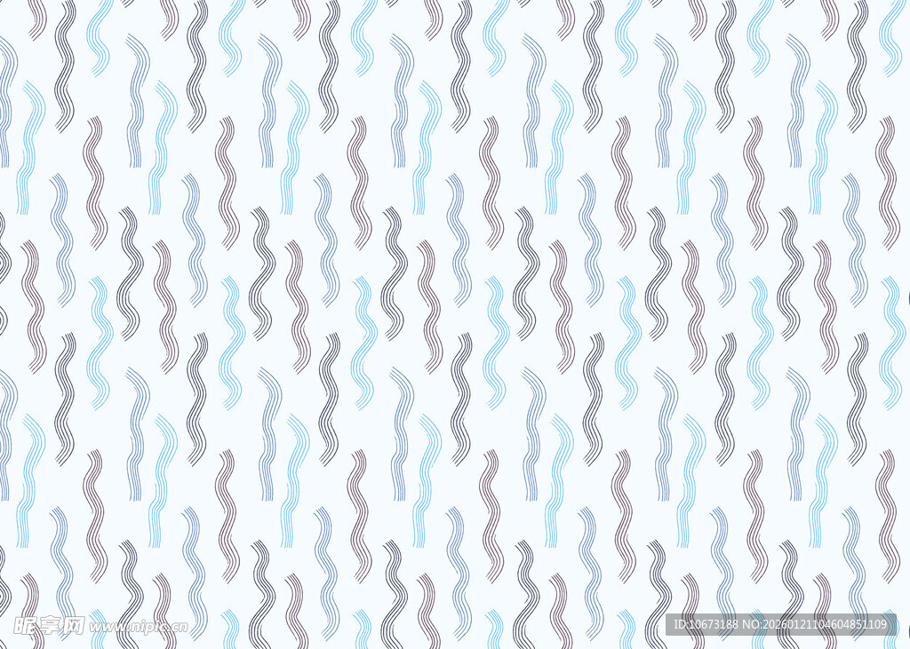 波浪条纹几何图案背景