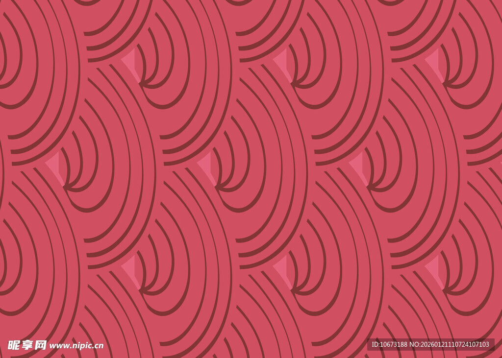 粉色波浪纹理图案背景