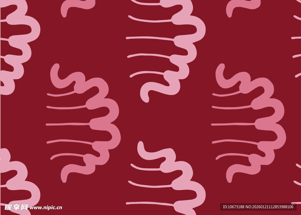 深红底粉色动感图案纹理