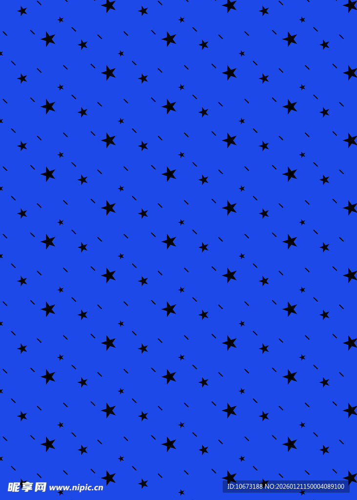 蓝色背景上的黑色点状图案