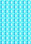 蓝白几何图案背景纹理