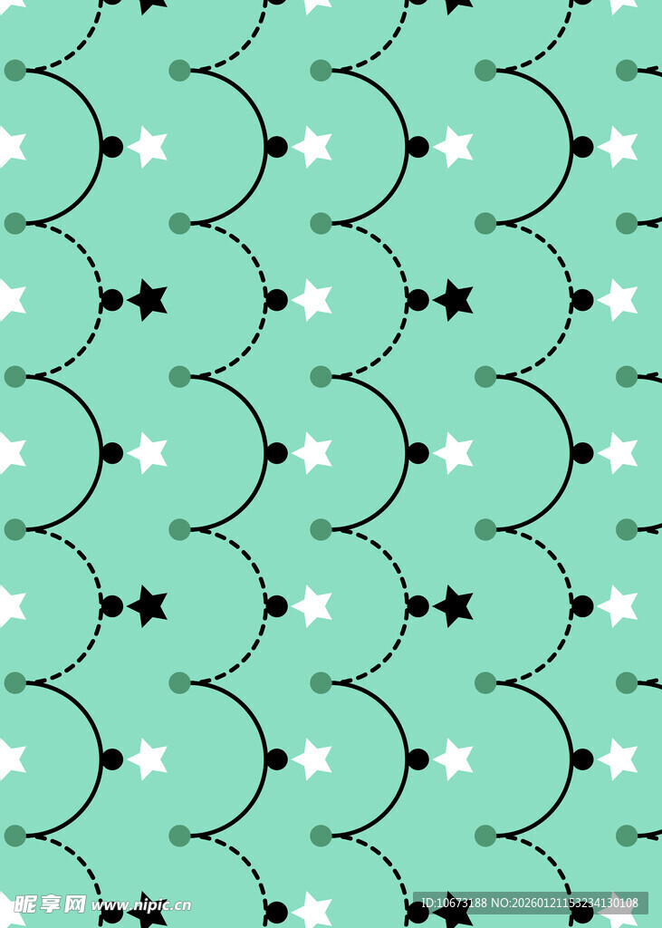 浅绿色鱼鳞图案背景