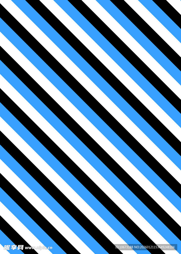 蓝黑斜纹条纹图案背景