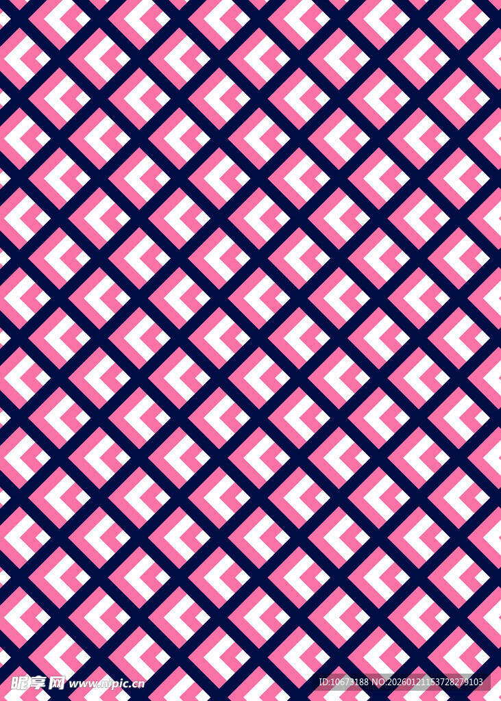 几何格子图案纹理背景