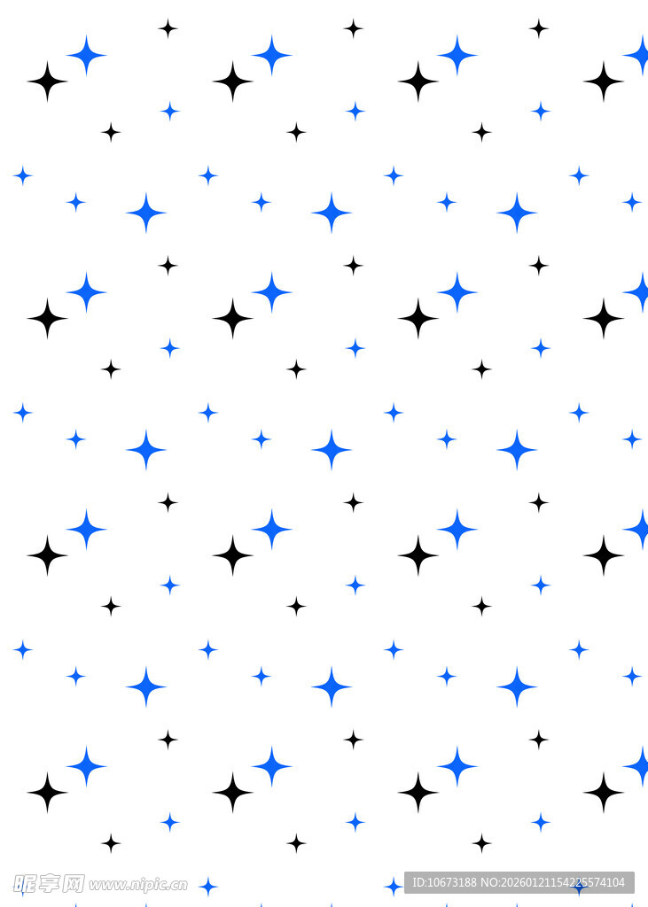 星星图案背景
