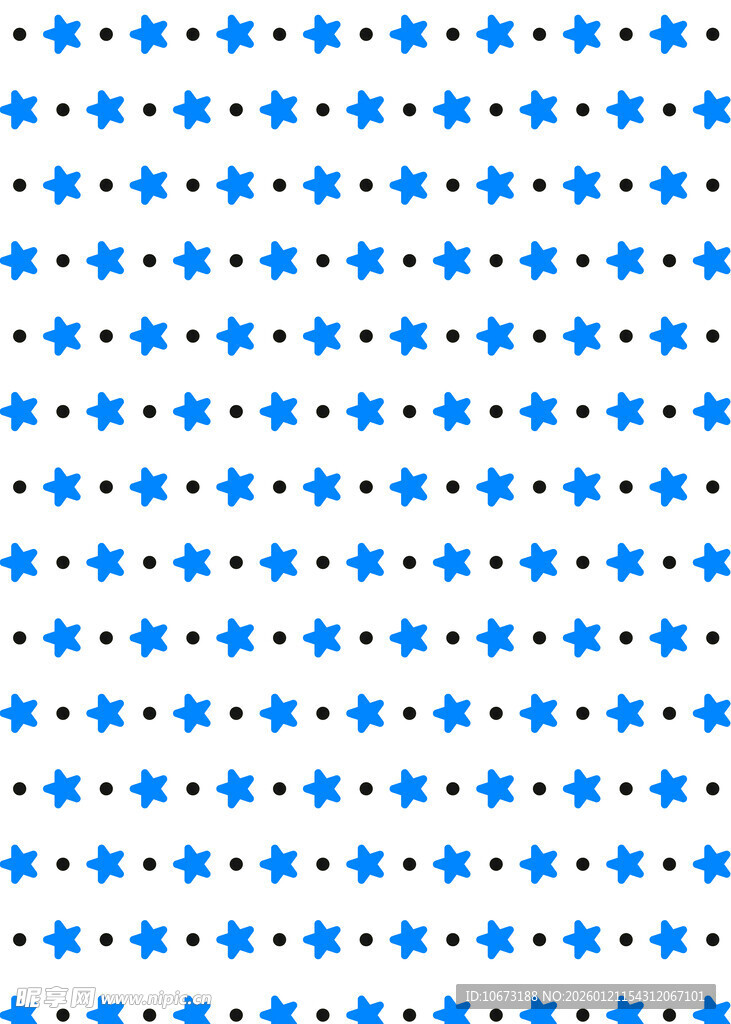 蓝色雪花图案背景设计